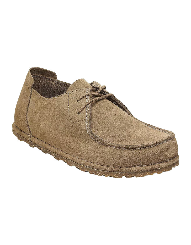 BIRKENSTOCK UTTI LACE SUEDE-TAUPE