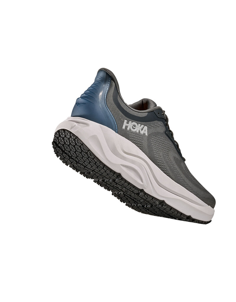 HOKA ONE ONE MEN'S ARAHI SLIP RESISTANT-ASTEROID/DOWNPOUR