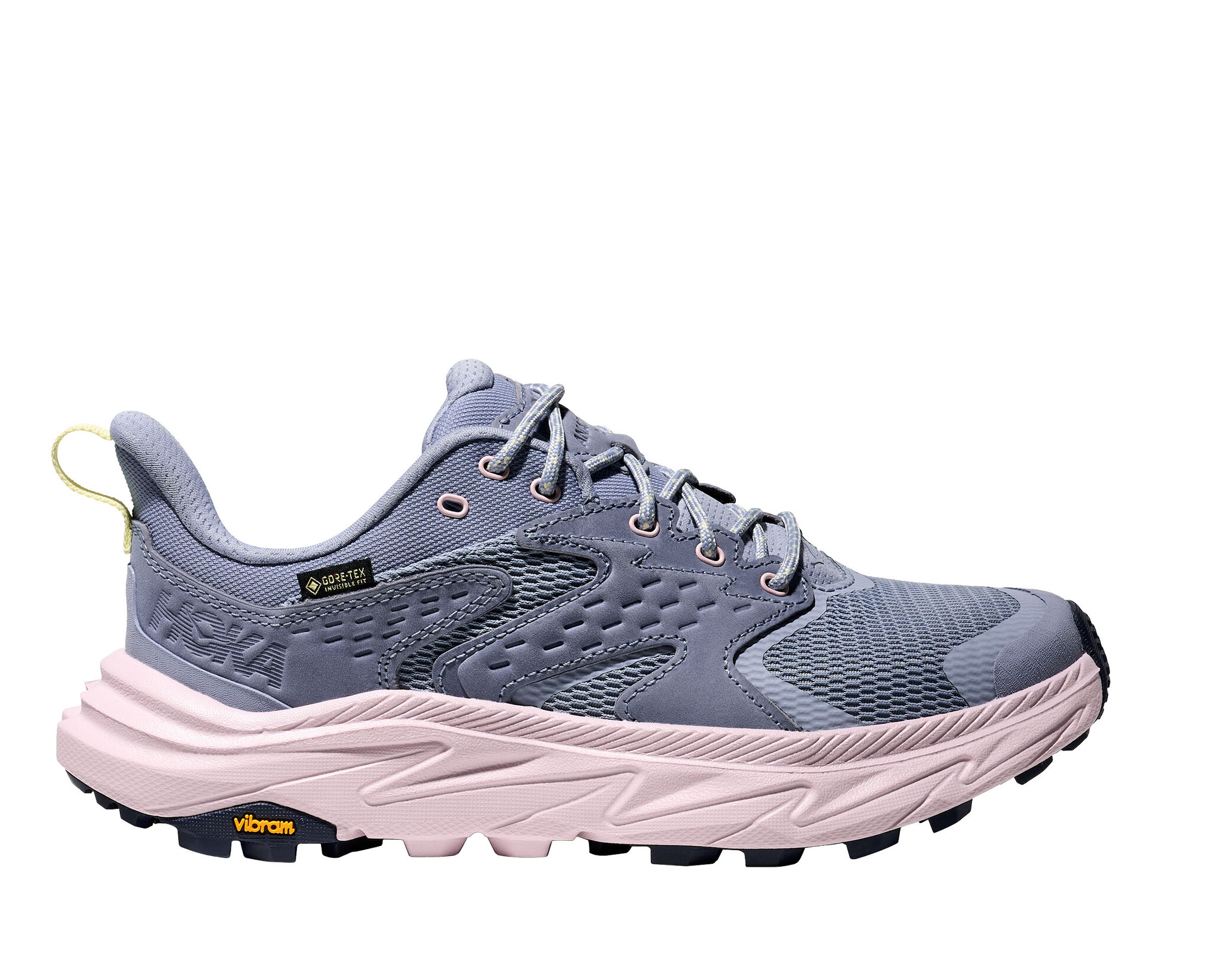 HOKA ONE ONE WOMEN'S ANACAPA 2 LOW GTX-TRANQUIL BLUE/LILAC CREAM