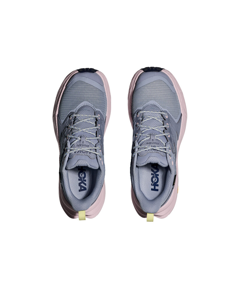 HOKA ONE ONE WOMEN'S ANACAPA 2 LOW GTX-TRANQUIL BLUE/LILAC CREAM