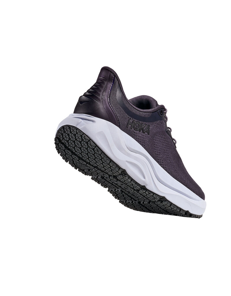 HOKA ONE ONE WOMEN'S ARAHI SLIP RESISTANT-SQUID INK/CARBON