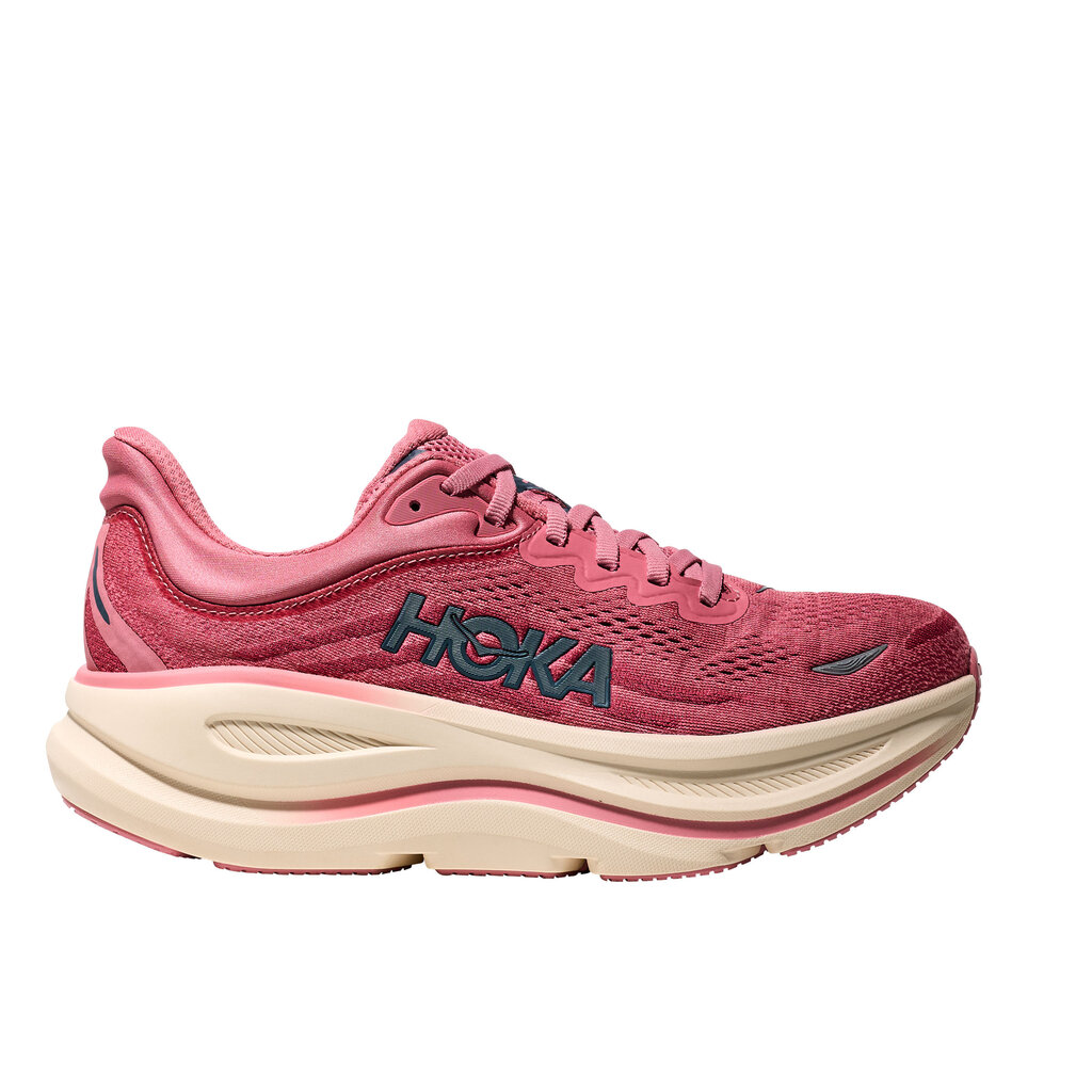 HOKA ONE ONE WOMEN'S BONDI 9-LINGONBERRY/CRANBERRY