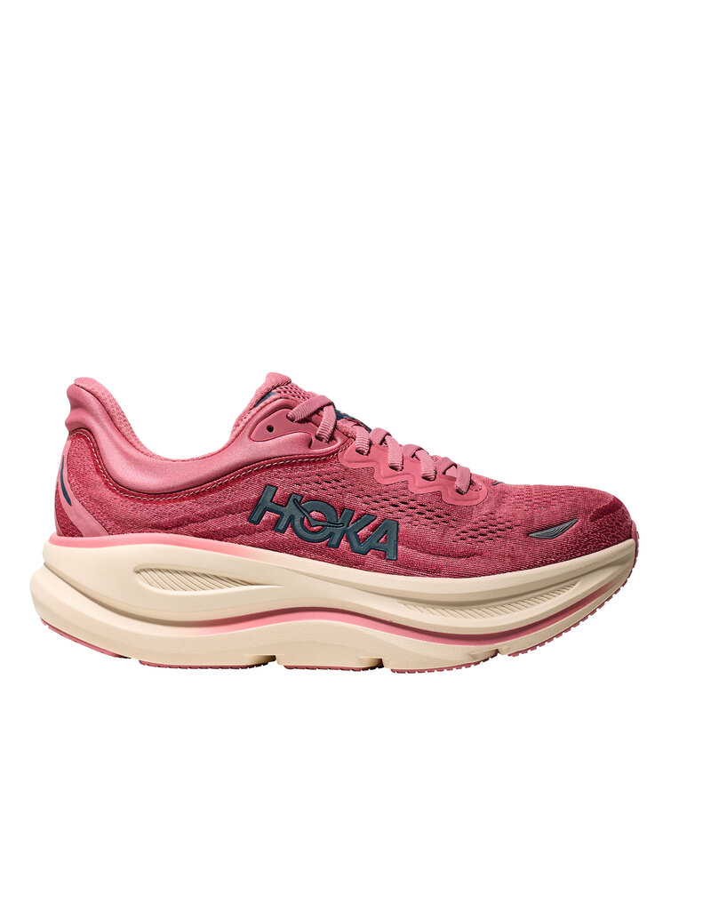 HOKA ONE ONE WOMEN'S BONDI 9-LINGONBERRY/CRANBERRY