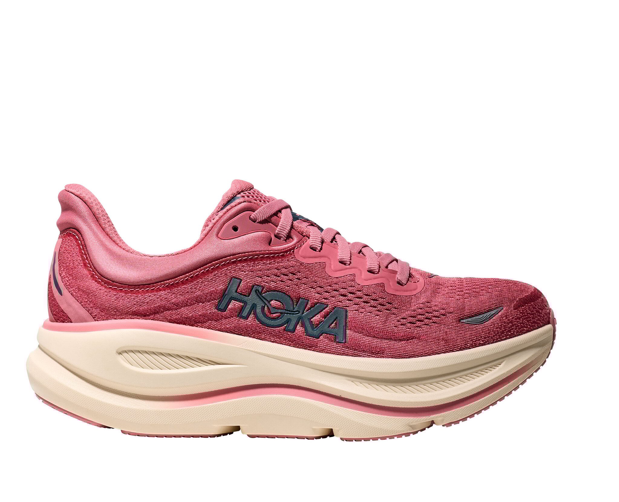 HOKA ONE ONE WOMEN'S BONDI 9-LINGONBERRY/CRANBERRY