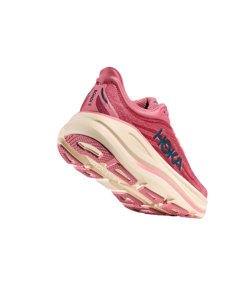 HOKA ONE ONE WOMEN'S BONDI 9-LINGONBERRY/CRANBERRY