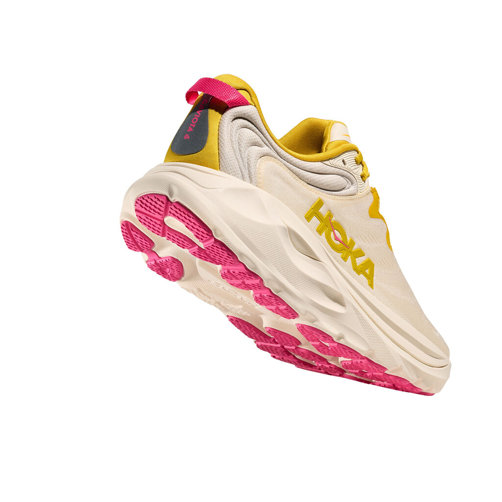 HOKA ONE ONE WOMEN'S GAVIOTA 6-BIRCH/YELLOW GOLD