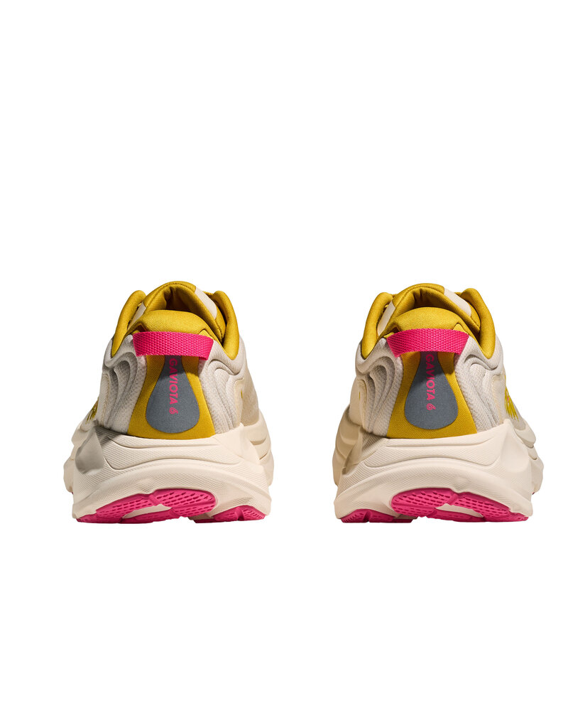 HOKA ONE ONE WOMEN'S GAVIOTA 6-BIRCH/YELLOW GOLD