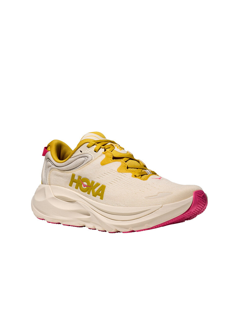 HOKA ONE ONE WOMEN'S GAVIOTA 6-BIRCH/YELLOW GOLD