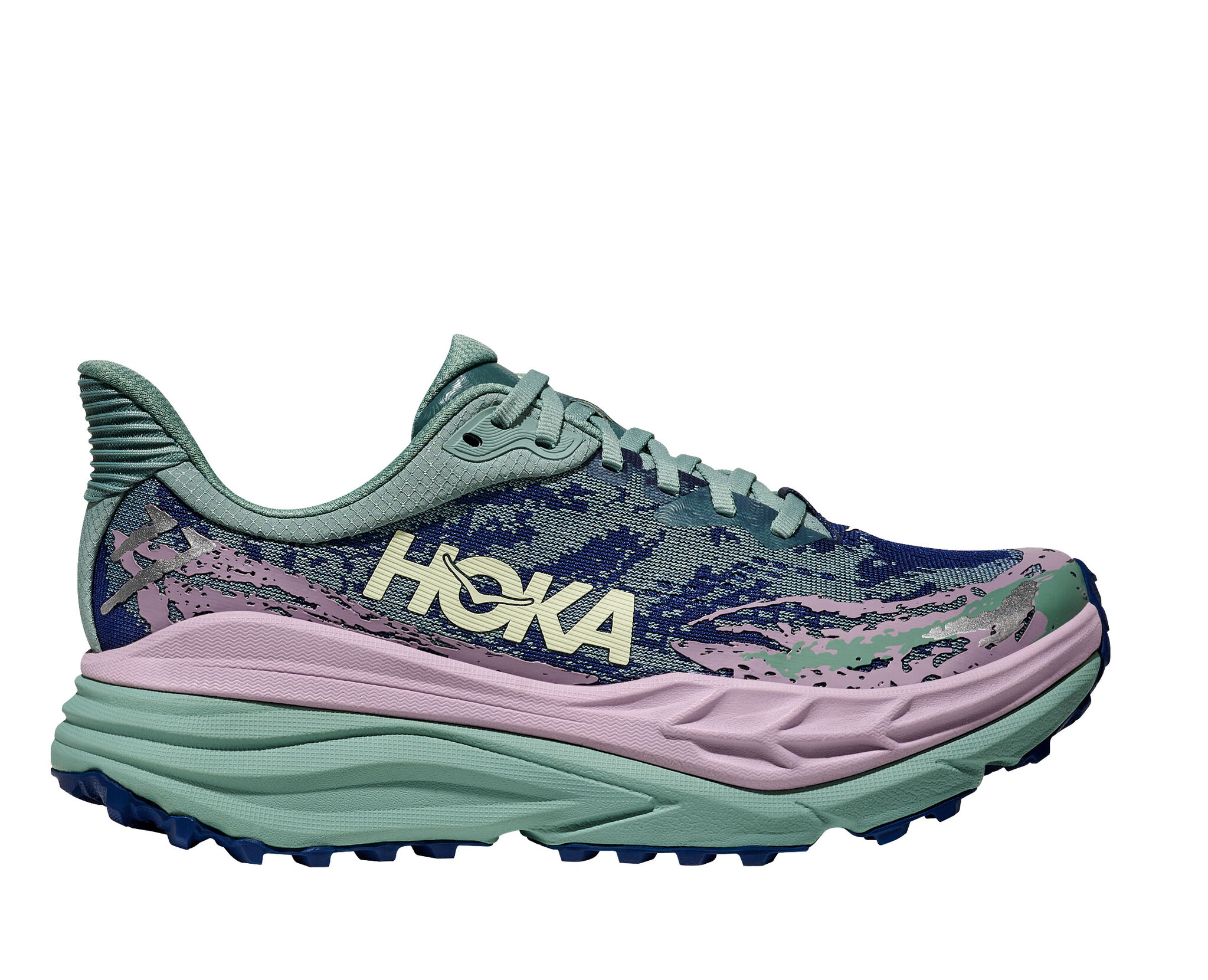 HOKA ONE ONE WOMEN'S STINSON 7-ROSEMARY/FRAGRANT LILAC