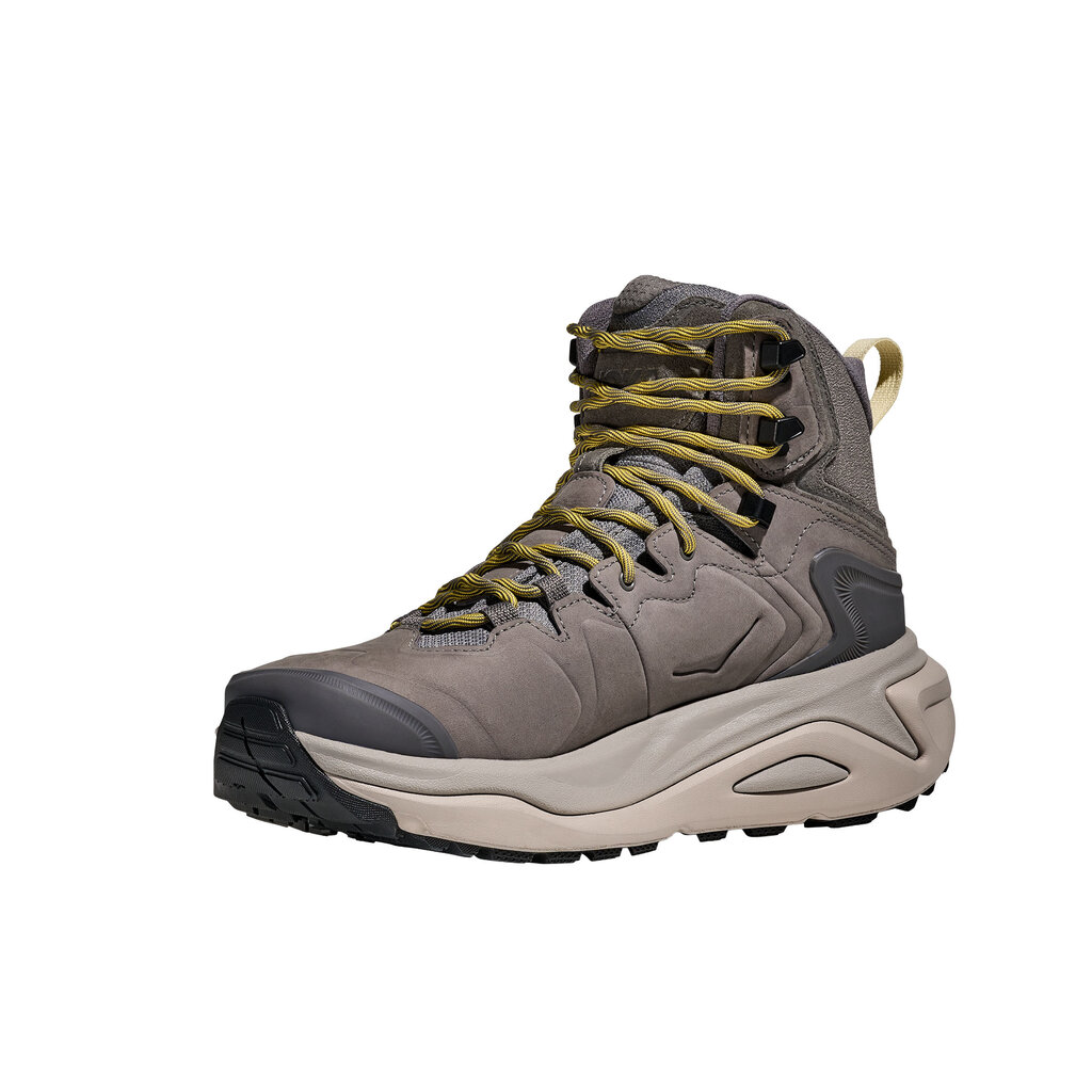 HOKA ONE ONE MEN'S KAHA 3 MID GTX-GRAVEL/CEMENT