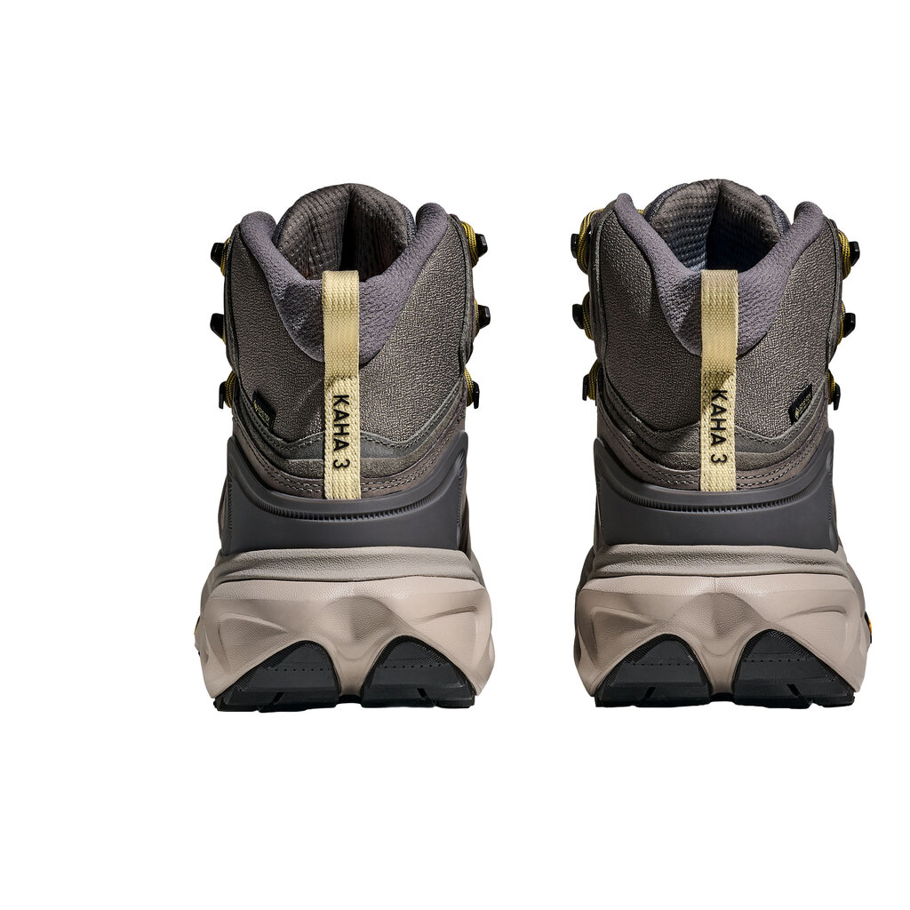 HOKA ONE ONE MEN'S KAHA 3 MID GTX-GRAVEL/CEMENT
