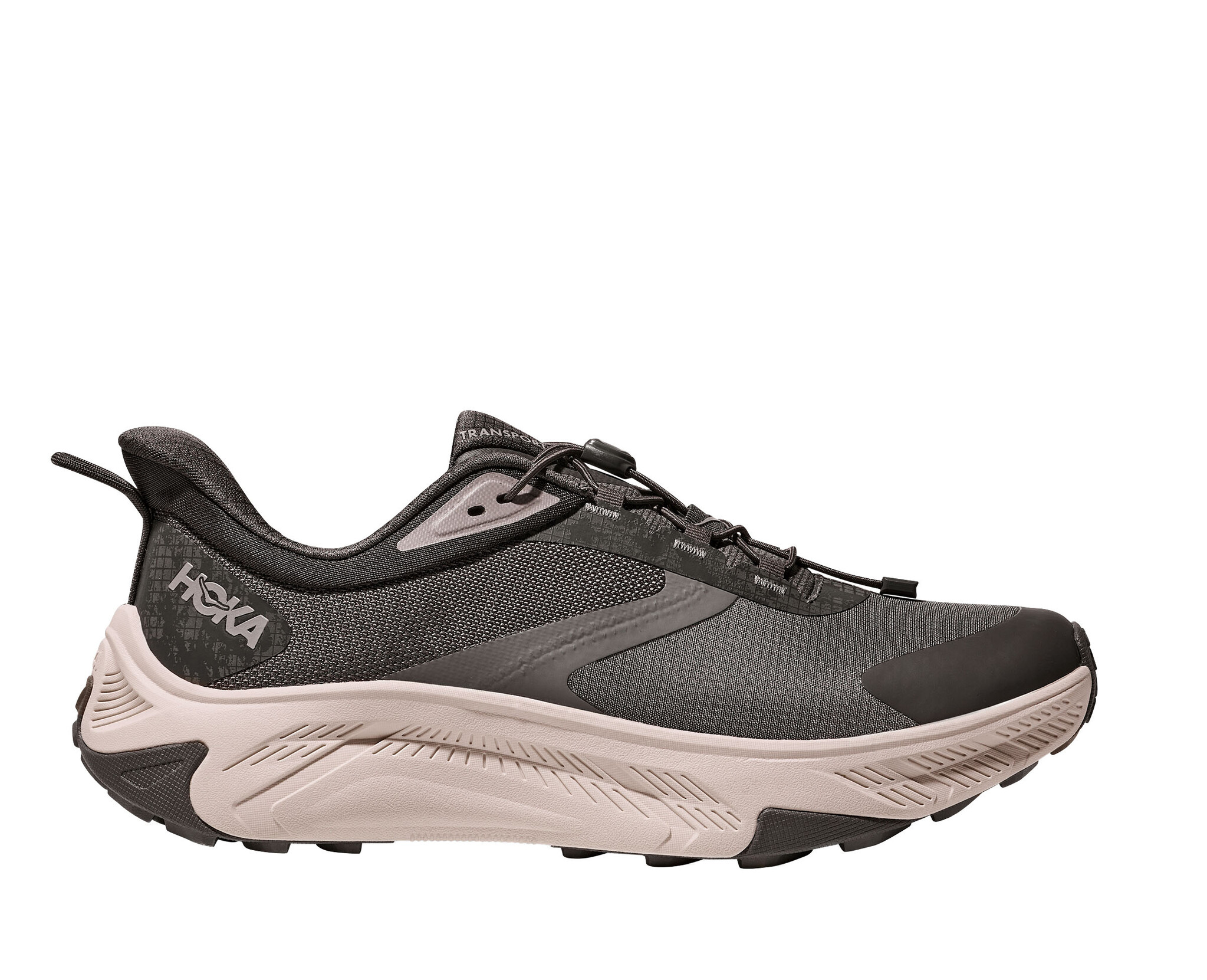 HOKA ONE ONE MEN'S TRANSPORT 2-GRAVEL/STUCCO