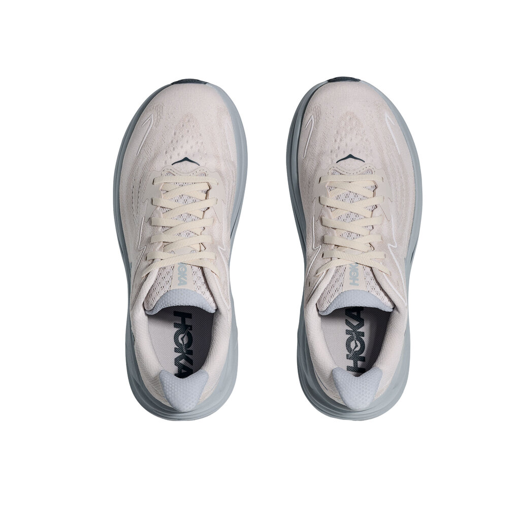 HOKA ONE ONE WOMEN'S CLIFTON 10-GROUT/MINERAL BLUE