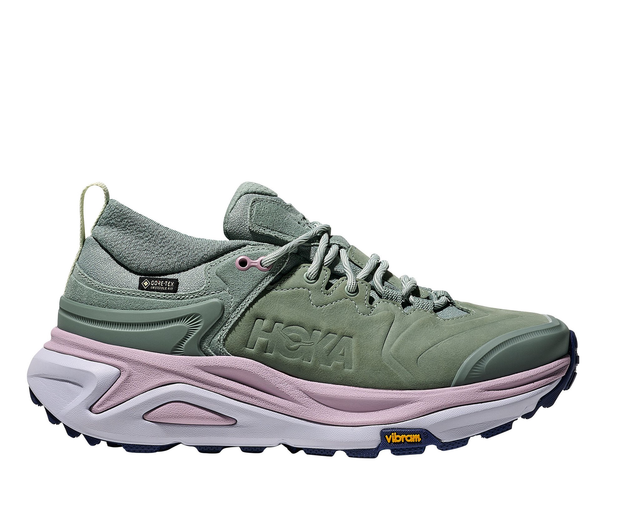 HOKA ONE ONE WOMEN'S KAHA 3 LOW GTX-ROSEMARY/AMBIENT BLUE