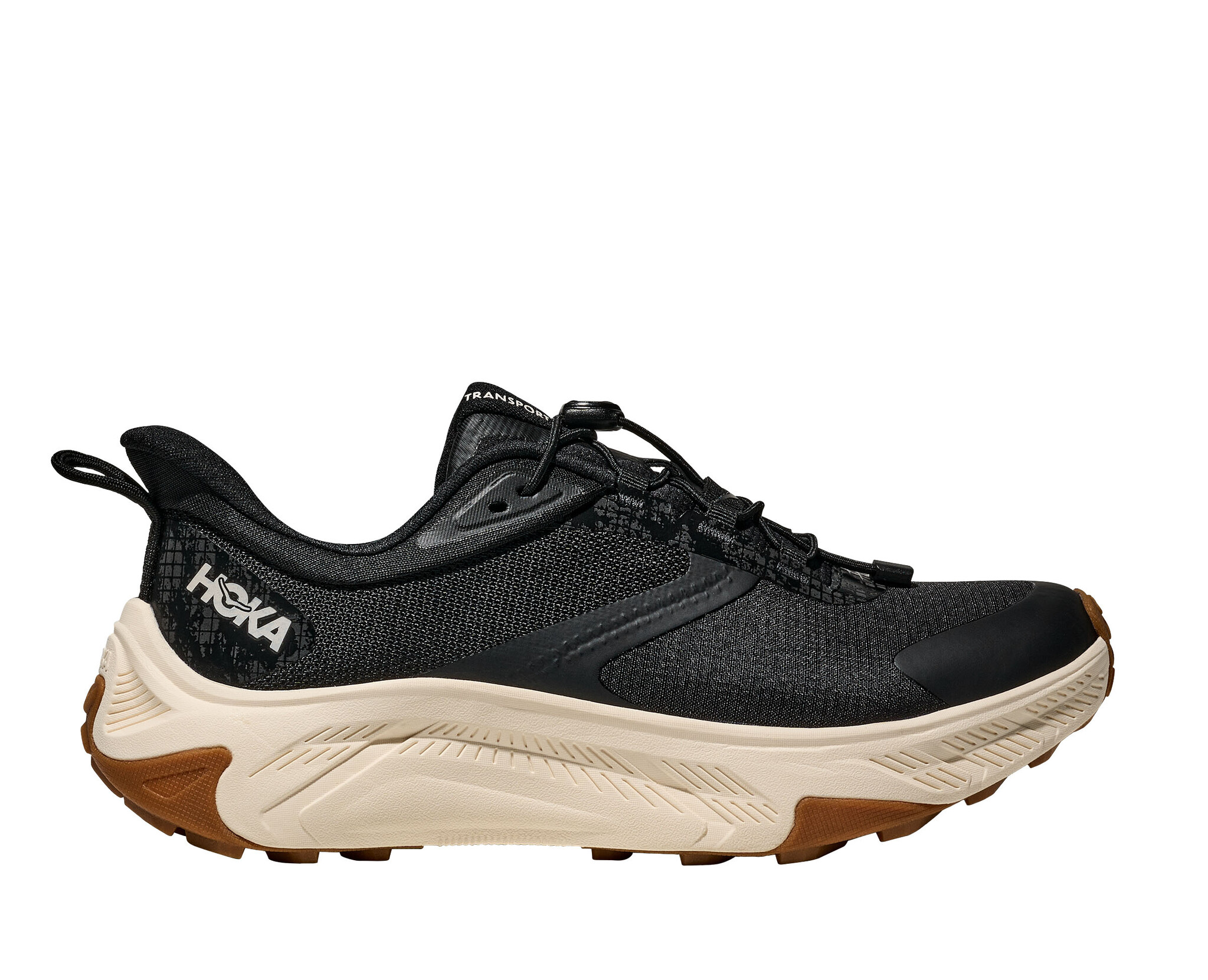 HOKA ONE ONE WOMEN'S TRANSPORT 2-BLACK/ALABASTER