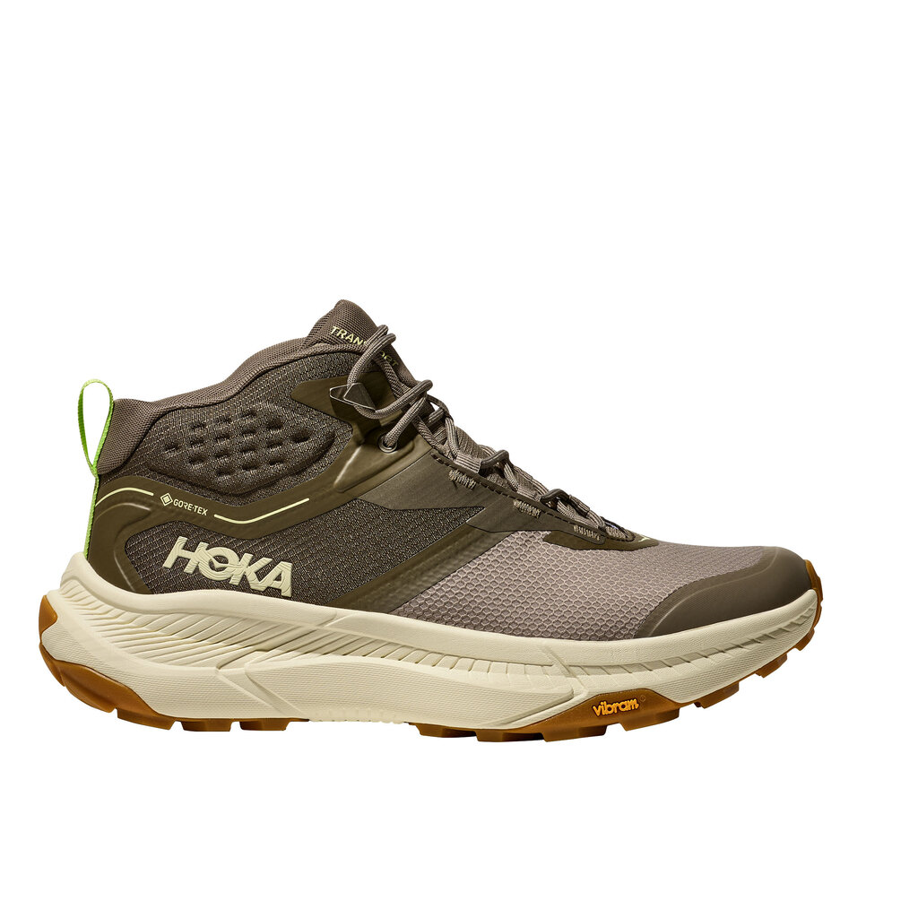 HOKA ONE ONE MEN'S TRANSPORT HIKE GTX-LIGHT ROAST/EGGSHELL