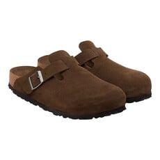 BIRKENSTOCK BOSTON SOFT FOOTBED SUEDE-CARAFE | BEND SHOE CO