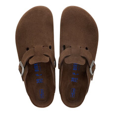 BIRKENSTOCK BOSTON SOFT FOOTBED SUEDE-CARAFE | BEND SHOE CO
