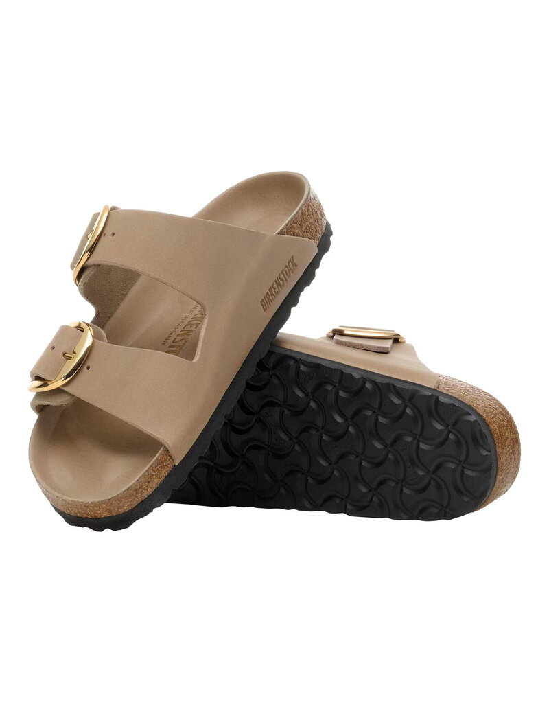 BIRKENSTOCK ARIZONA BIG BUCKLE OILED LEATHER-TOBACCO