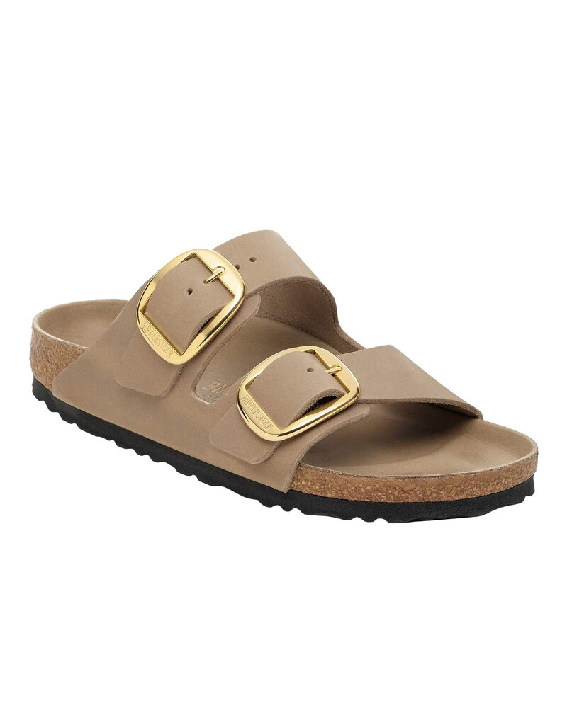 BIRKENSTOCK ARIZONA BIG BUCKLE OILED LEATHER-TOBACCO