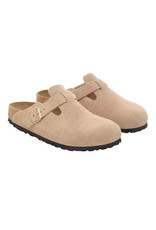 BIRKENSTOCK BOSTON-SANDCASTLE SUEDE