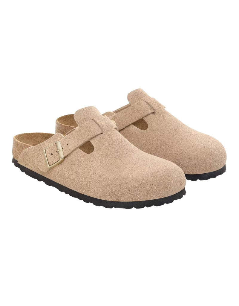 BIRKENSTOCK BOSTON-SANDCASTLE SUEDE
