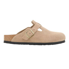BIRKENSTOCK BOSTON-SANDCASTLE SUEDE | BEND SHOE CO