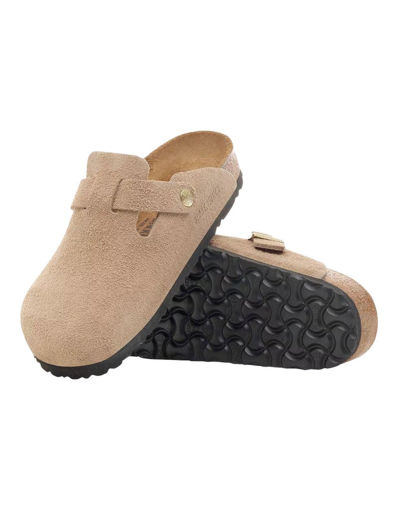 BIRKENSTOCK BOSTON-SANDCASTLE SUEDE