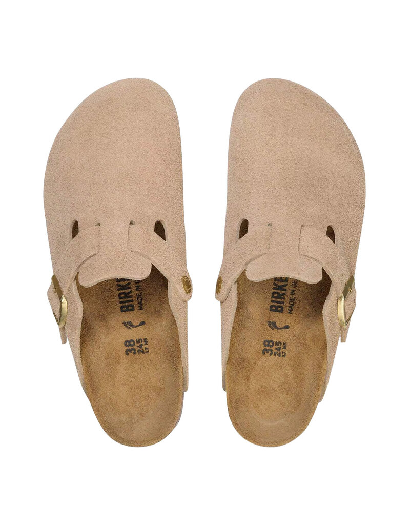 BIRKENSTOCK BOSTON-SANDCASTLE SUEDE
