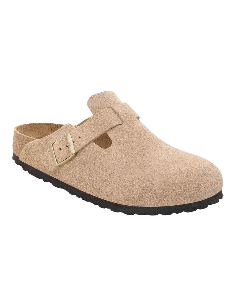 BIRKENSTOCK BOSTON-SANDCASTLE SUEDE
