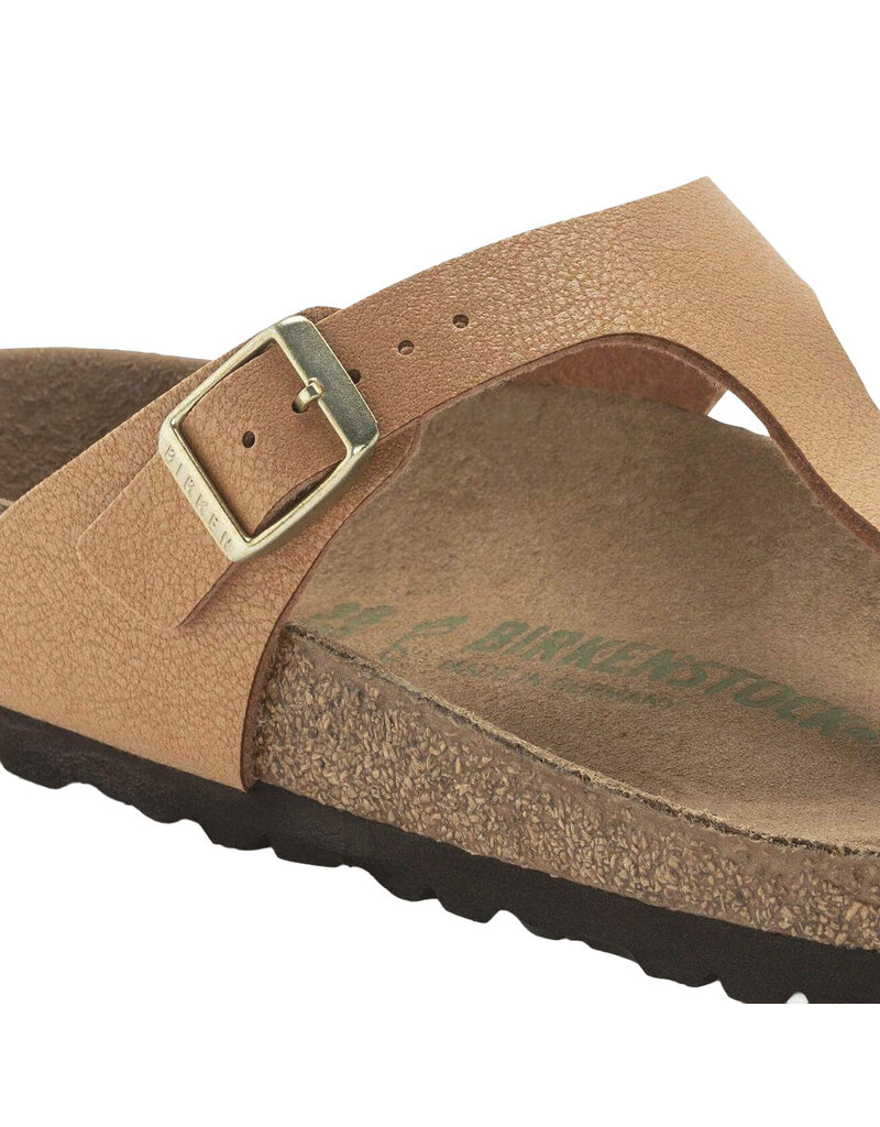 BIRKENSTOCK GIZEH VEGAN EARTHY PECAN BIRKIBUC