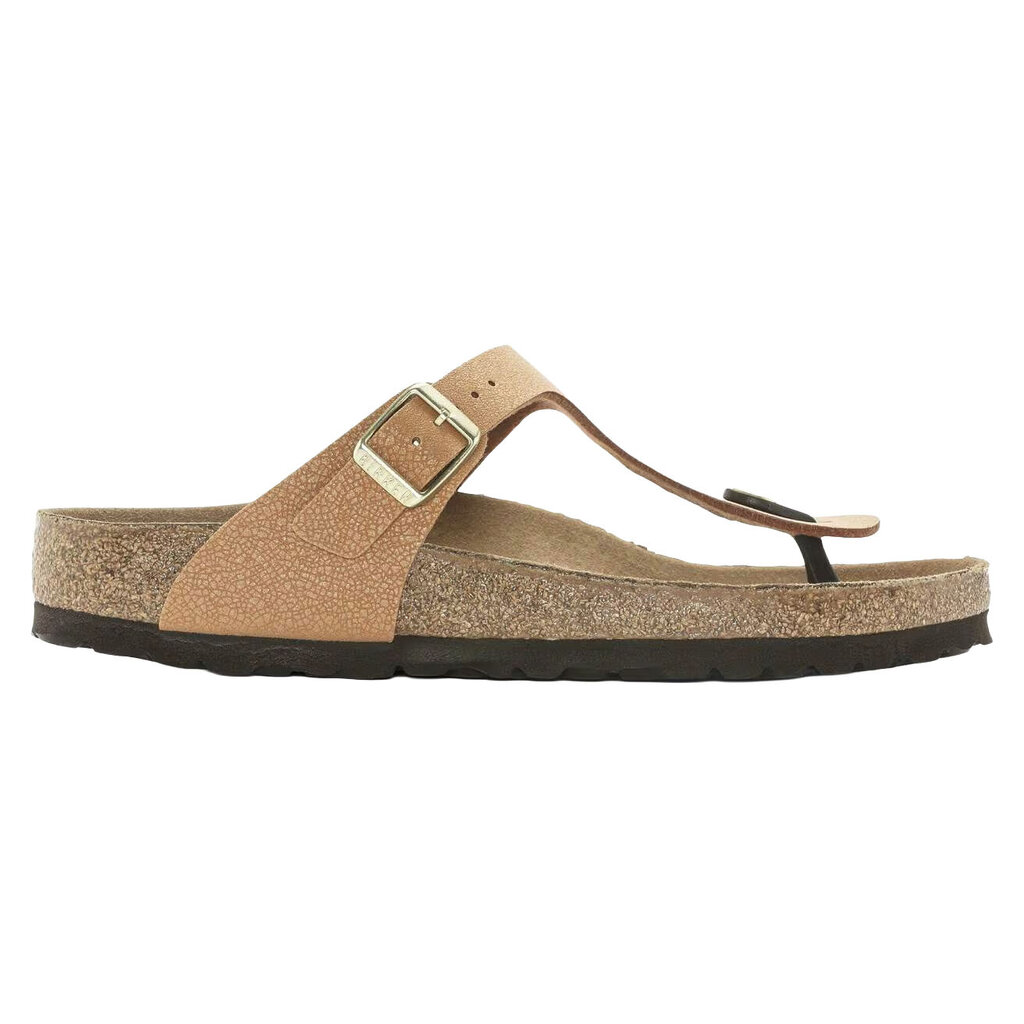 BIRKENSTOCK GIZEH VEGAN EARTHY PECAN BIRKIBUC | BEND SHOE CO