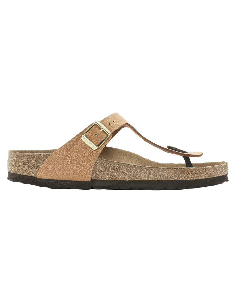 BIRKENSTOCK GIZEH VEGAN EARTHY PECAN BIRKIBUC
