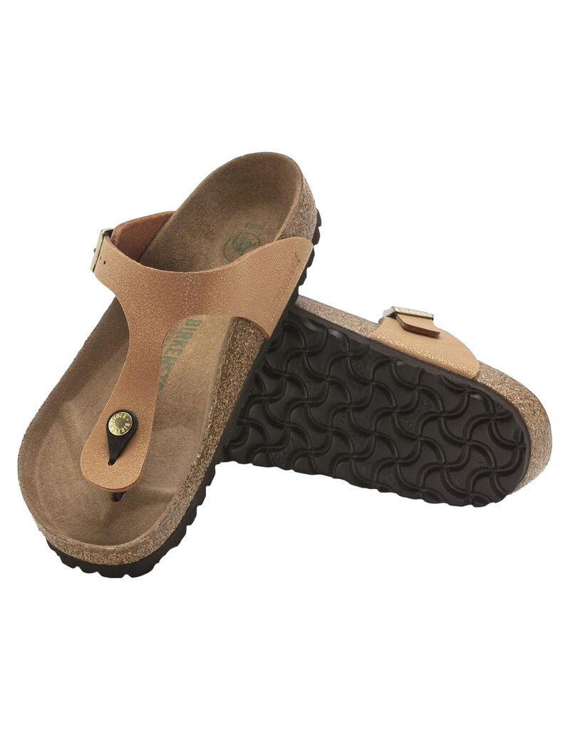 BIRKENSTOCK GIZEH VEGAN EARTHY PECAN BIRKIBUC