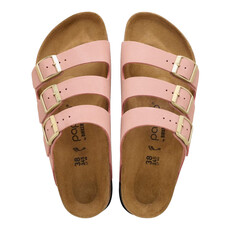 BIRKENSTOCK FLORIDA III FLEX PLATFORM NUBUCK-PINK CLAY | BEND SHOE CO