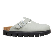 BIRKENSTOCK BOSTON CHUNKY SUEDE-PURE SAGE | BEND SHOE CO