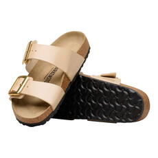 BIRKENSTOCK SYDNEY LUXE BUCKLE PATENT BIRKI-FLOR-SAND