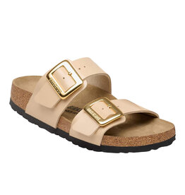BIRKENSTOCK SYDNEY LUXE BUCKLE PATENT BIRKI-FLOR-SAND