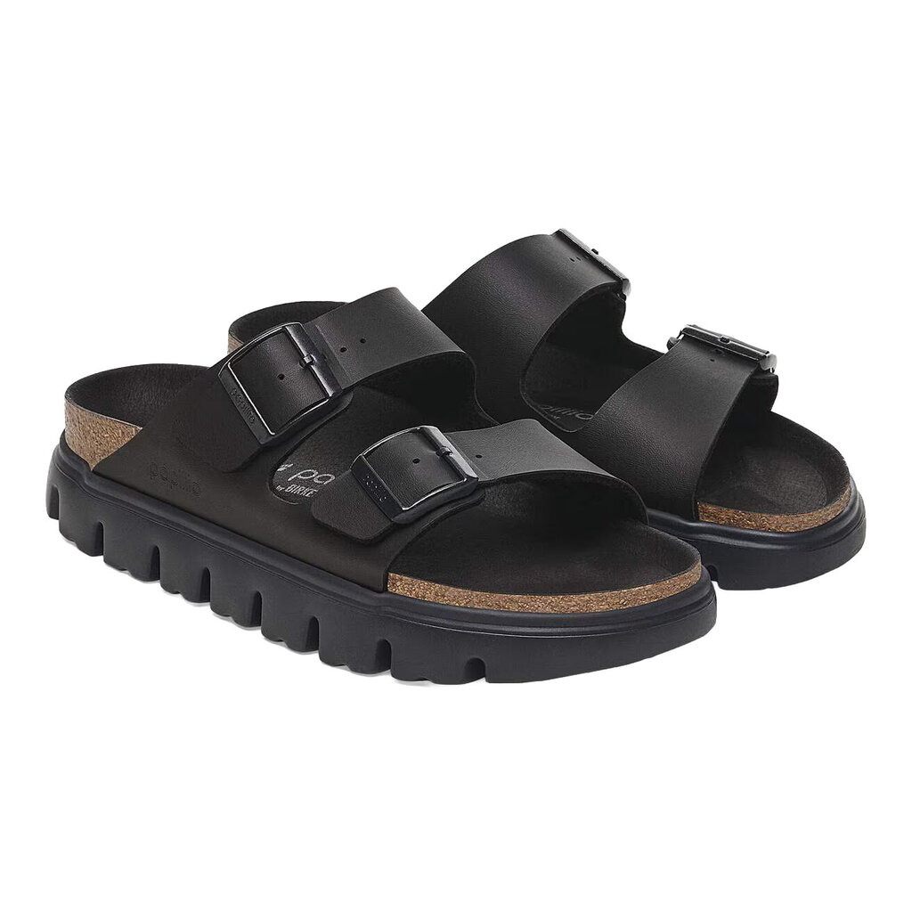 BIRKENSTOCK ARIZONA CHUNKY BIRKO-FLOR-BLACK | BEND SHOE CO