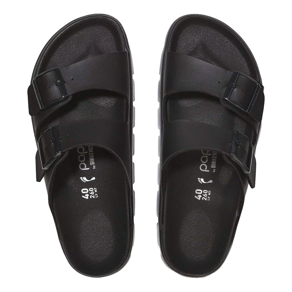 BIRKENSTOCK ARIZONA CHUNKY BIRKO-FLOR-BLACK | BEND SHOE CO