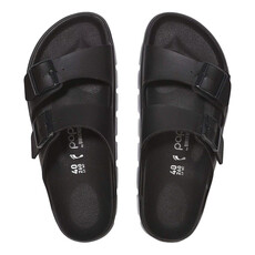 BIRKENSTOCK ARIZONA CHUNKY BIRKO-FLOR-BLACK | BEND SHOE CO