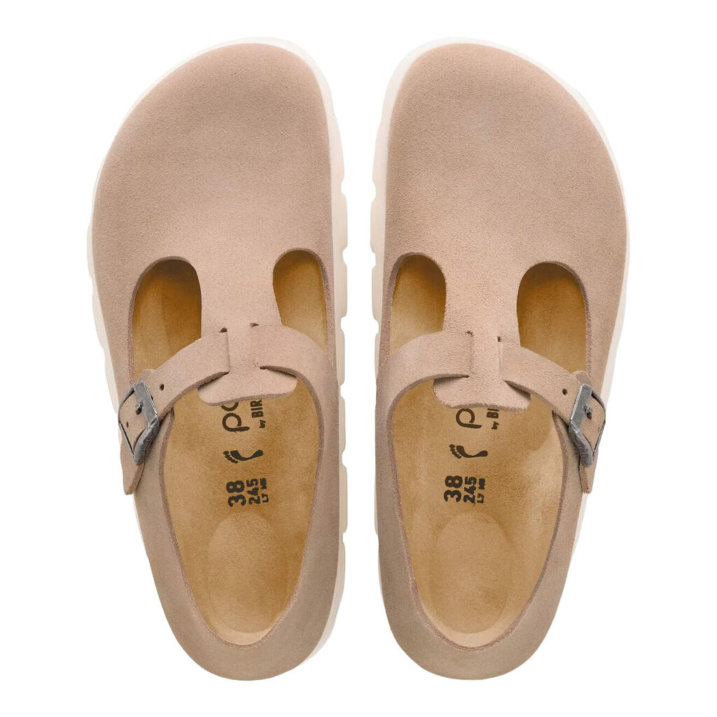 BIRKENSTOCK PARIS CHUNKY SUEDE-WARM SAND | BEND SHOE CO