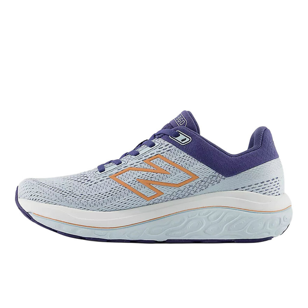 NEW BALANCE WOMEN'S 860V14-FROSTED GLASS/DREAM STATE/PEACH NECTAR