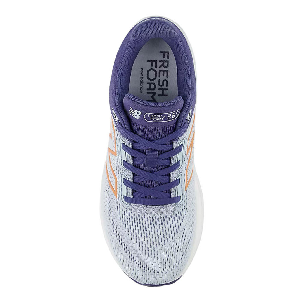 NEW BALANCE WOMEN'S 860V14-FROSTED GLASS/DREAM STATE/PEACH NECTAR
