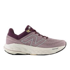 NEW BALANCE WOMEN'S 860V14-ICE WINE/PLUM BROWN/SILVER METALLIC