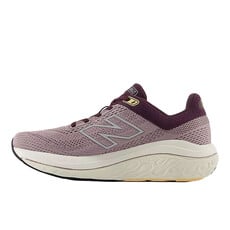 NEW BALANCE WOMEN'S 860V14-ICE WINE/PLUM BROWN/SILVER METALLIC