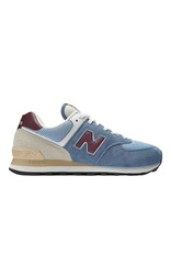 NEW BALANCE UNISEX 574-SHORELINE BLUE/STILLWATER