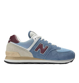 NEW BALANCE UNISEX 574-SHORELINE BLUE/STILLWATER