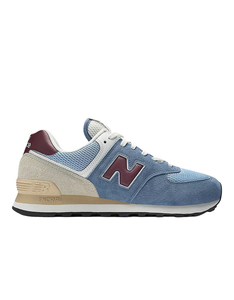 NEW BALANCE UNISEX 574-SHORELINE BLUE/STILLWATER