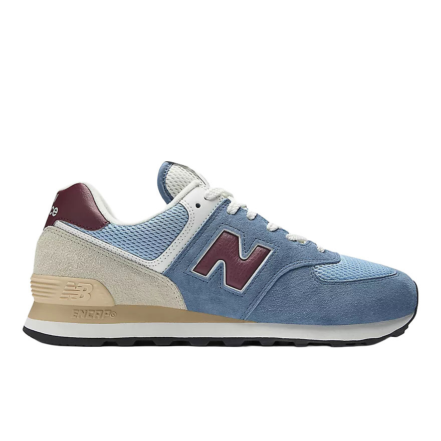 NEW BALANCE UNISEX 574-SHORELINE BLUE/STILLWATER